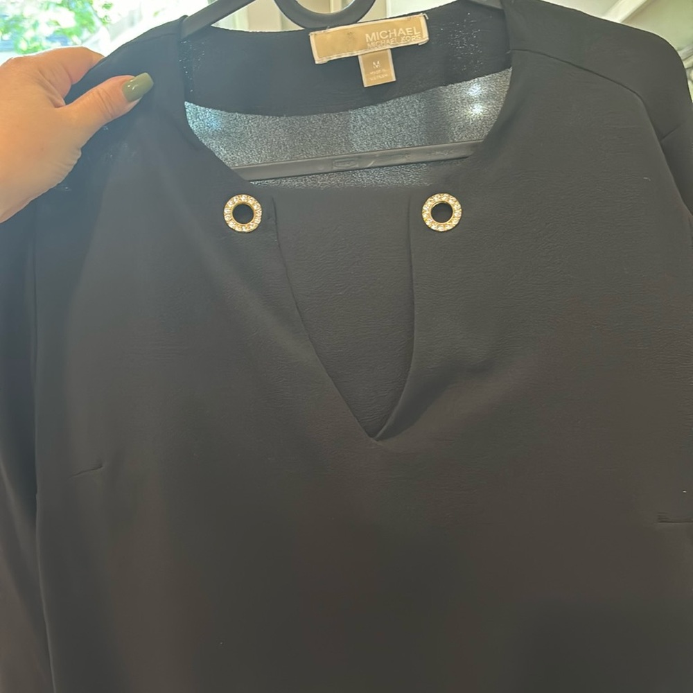 Michael Kors Black Blouse